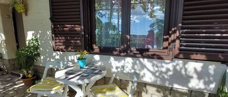 Chambre (S2) | Terrasse/patio