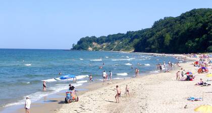 nah am Meer, ruhige Lage, Schwimmbad- und Saunanutzung - Haus Büdnerstube FeWo 2