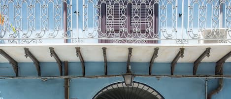 Fassade der Unterkunft