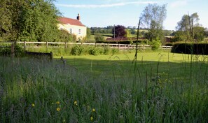 Property grounds - Large Luxury Shepherds Hut with Hot Tub near Bath (Bristol)
