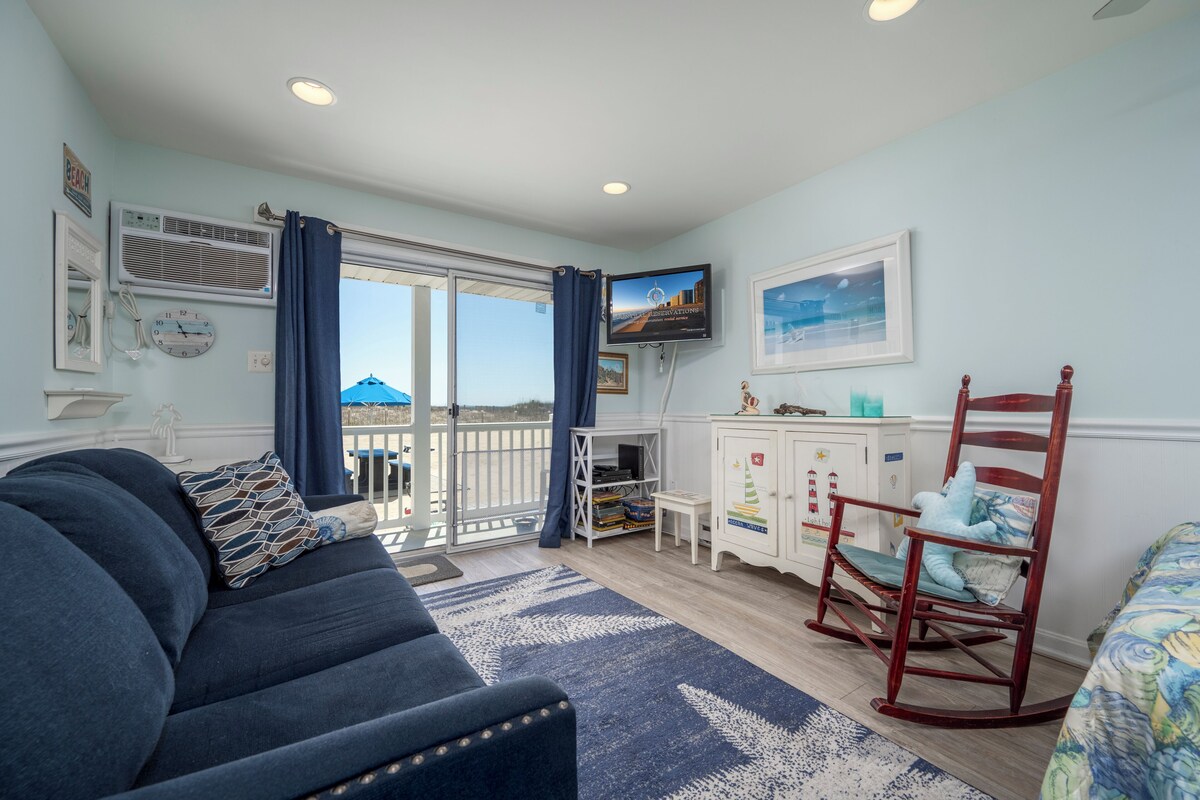 Oceanfront condos with rare 2 night minimum rentals and linens included!