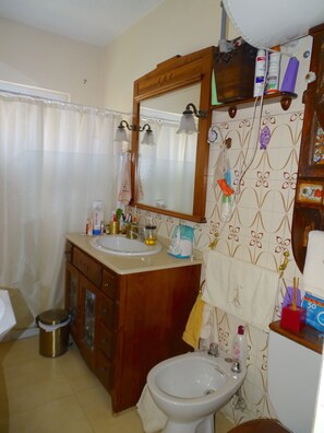 Bathroom - Torremolinos in el Pinar LONG TERM RENT INDEPENDENT house with pool  (Torremolinos)