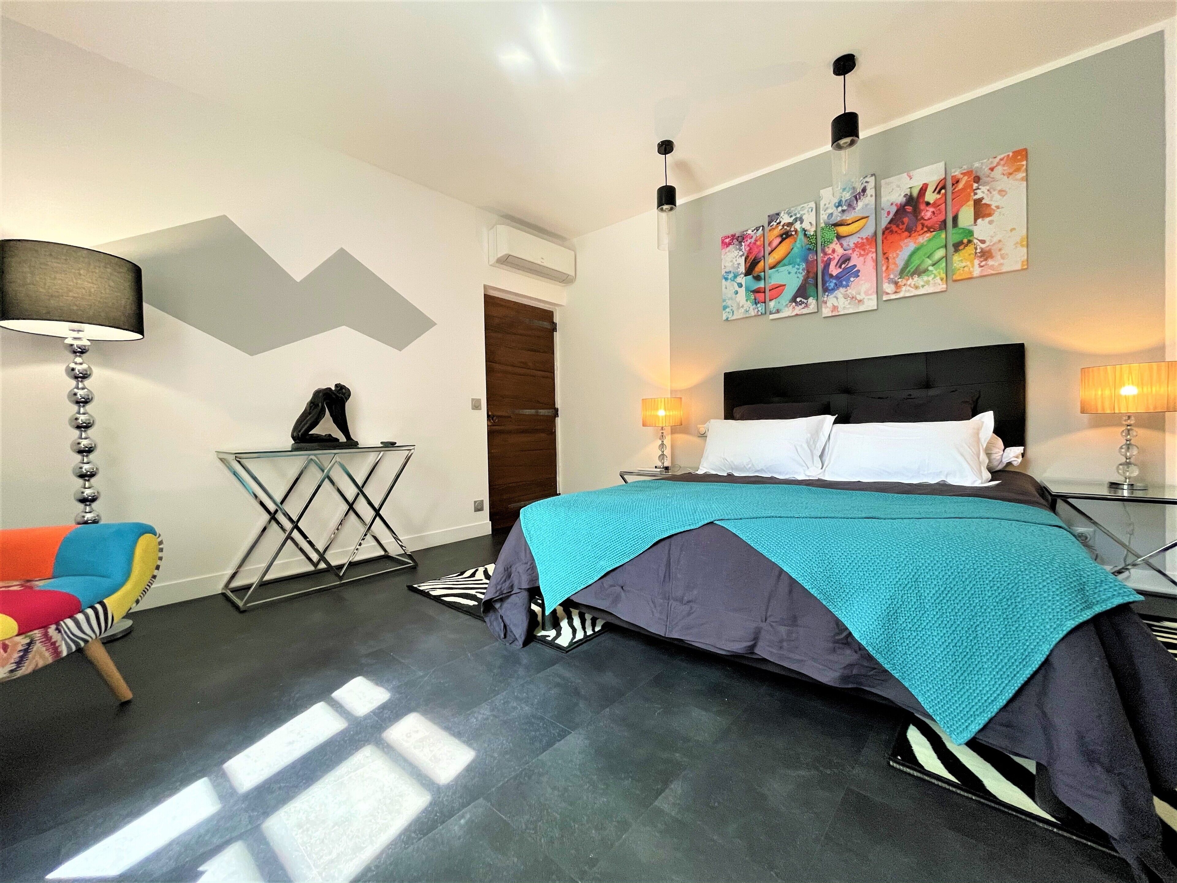 5 Schlafzimmer, Zimmersafe, kostenloses WLAN, Bettwäsche