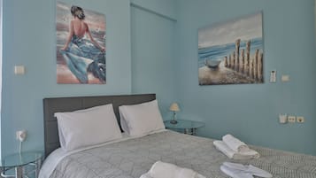 1 makuuhuone, silitysrauta/-lauta, ilmainen Wi-Fi, vuodevaatteet