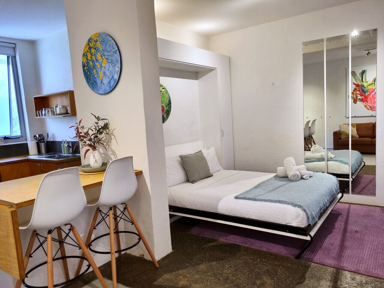 1 bedroom, iron/ironing board, travel crib, WiFi