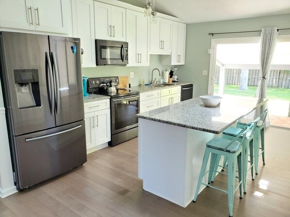 Private kitchen - Floridays Vacation Home with Pool near to beach by RedAwning (St. Augustine)