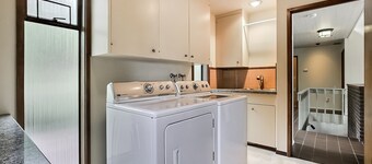 Pacific Nw Mid-century Modern Waterfront Gem Located On Raft Island 3 Bedroom Home by RedAwning