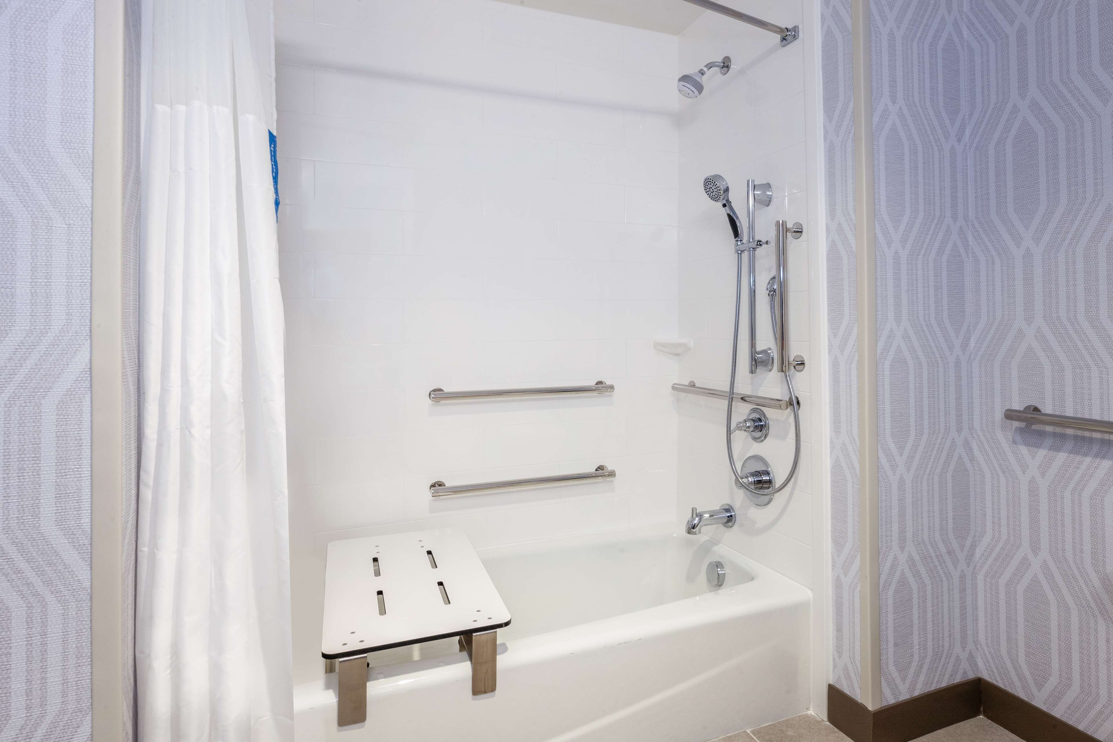 room, 2 queen beds, accessible, bathtub | bathroom | towels