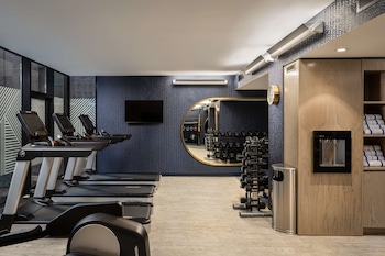Fitness center at Motto by Hilton New York City Chelsea