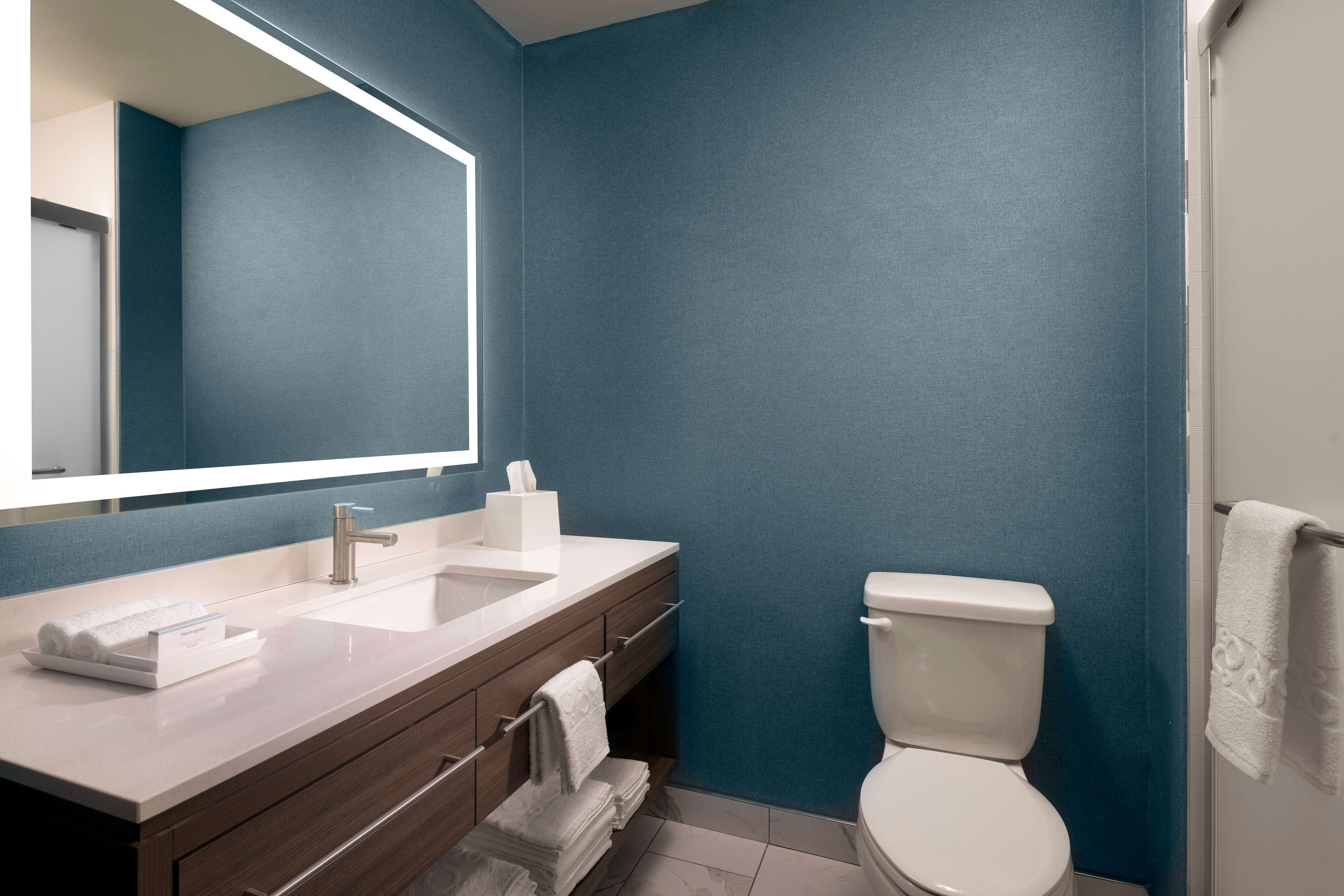 free toiletries, hair dryer, towels, soap