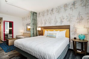 Studiosuite, 1 King-Bett, Nichtraucher | Wohnbereich