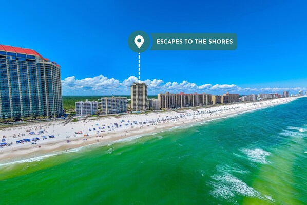 On the beach - Gulf Front Condo | Outdoor & Indoor Pools! (Orange Beach)