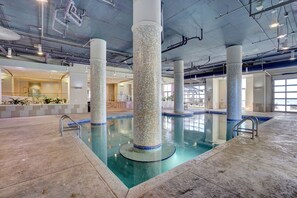 Indoor pool, an infinity pool - Escapes to the Shores 1005 by Liquid Life (Orange Beach)