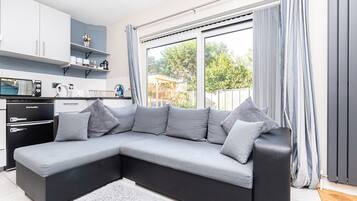 TV, video games, DVD player