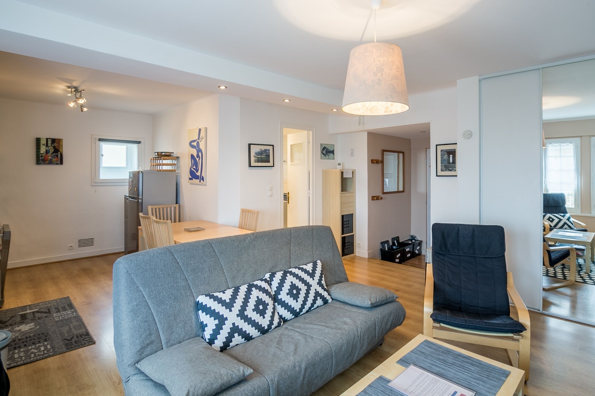 TV, DVD player, stereo