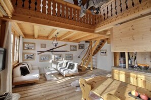 Chalet | Living area - Chalet Soldanella (Saanen)