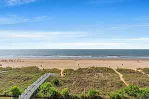 Aan het strand