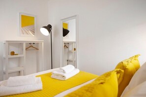 2 bedrooms, iron/ironing board