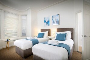 2 bedrooms, iron/ironing board