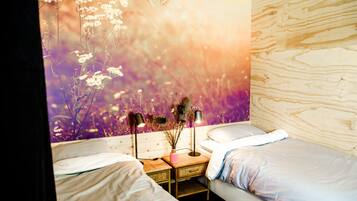 2 slaapkamers, een bureau, gratis wifi, beddengoed