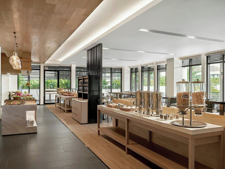 Tägliches Frühstücksbuffet (273000 VND pro Person)