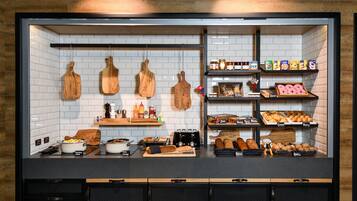 Daily buffet breakfast (EUR 20 per person)