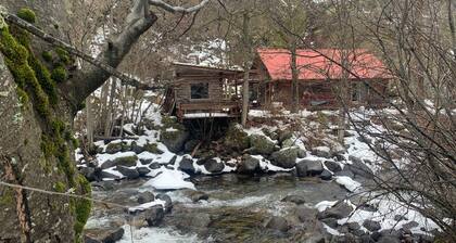 French Creek Inn. Creekside Cabin with Fire Sauna