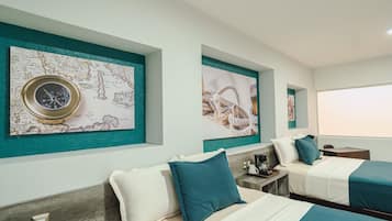 Ropa de cama de alta calidad y escritorio