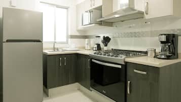 Departamento Confort | Cocina privada | Utensilios de cocina