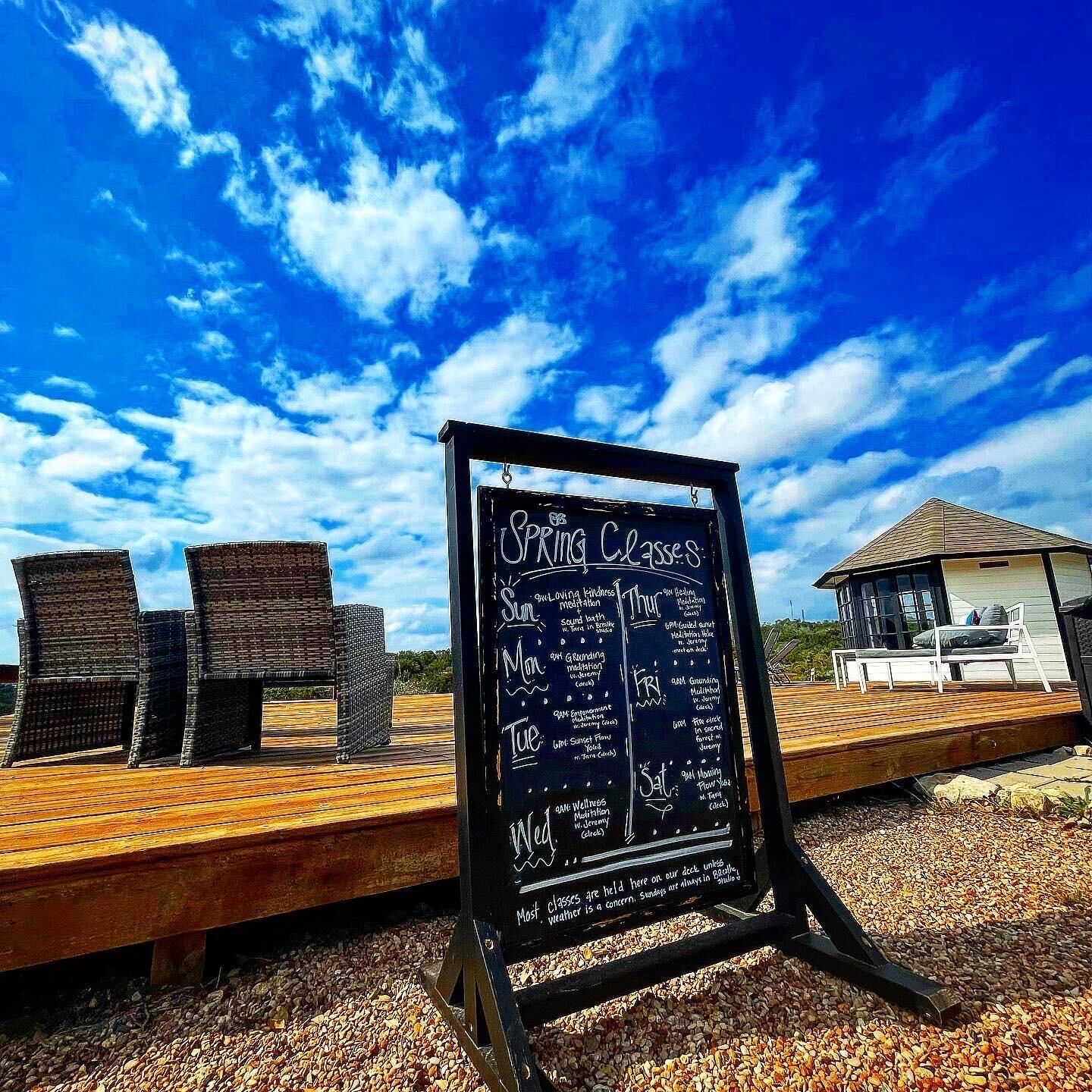 Yoga deck