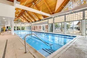 Indendørs pool, opvarmet pool