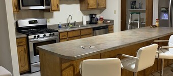 Home just off East Fowl River on deep water canal