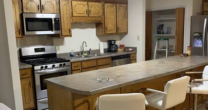 Home just off East Fowl River on deep water canal