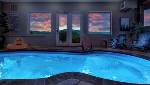 Unclassified image, 2 of 62, button - Read Our Reviews! Indoor Pool + Outdoor Pool + View (Sevierville)