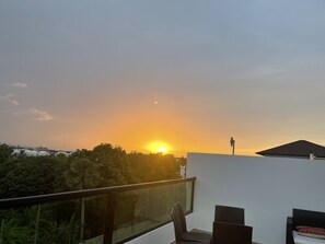 Vista desde la propiedad
