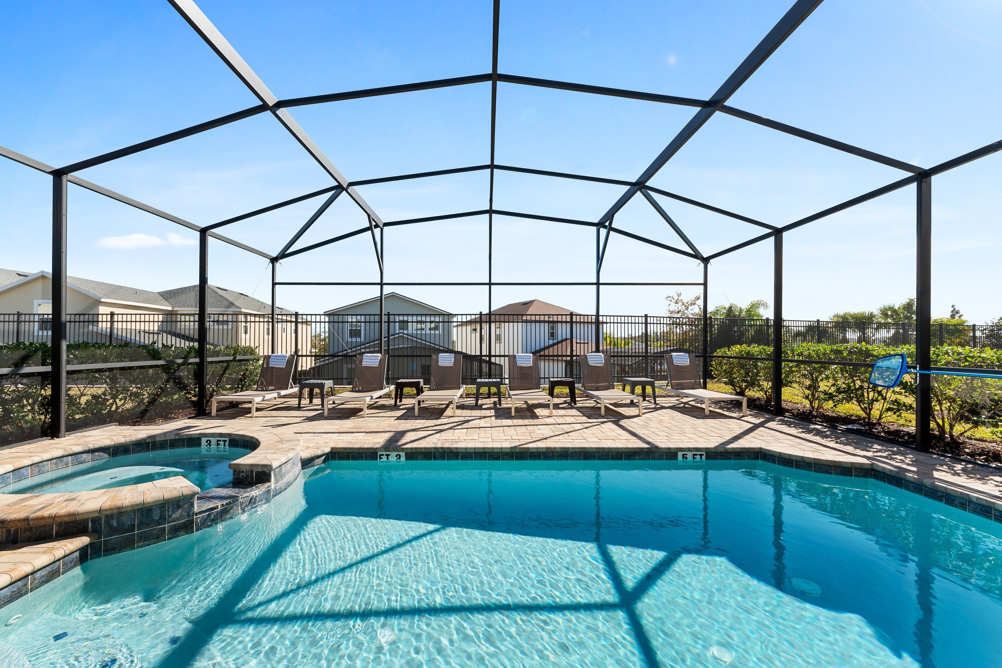 Beheizter Pool