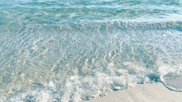 En la playa