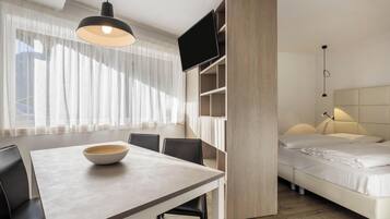 1 chambre, fer et planche Ă  repasser, Wi-Fi gratuit, draps fournis