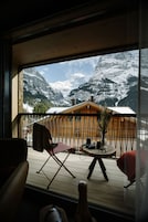 Luxury Room with Eiger View | Balcony view