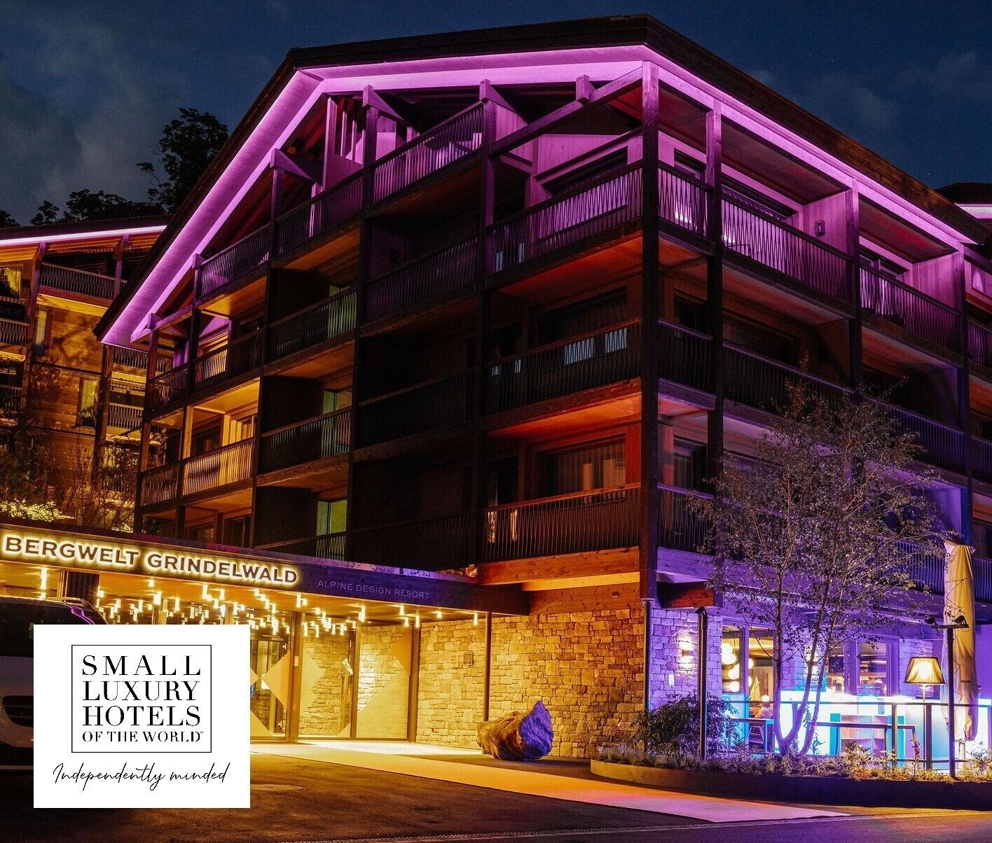 Façade de l’hébergement