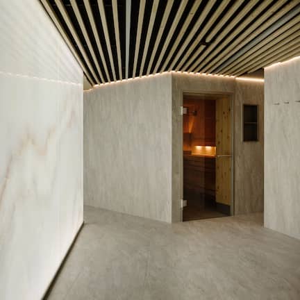 Couples treatment rooms, sauna, steam room, Turkish bath