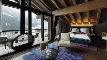 Phòng Suite Junior (Luxury) | 3 phòng ngủ, bộ đồ giường cao cấp, minibar với thức uống miễn phí