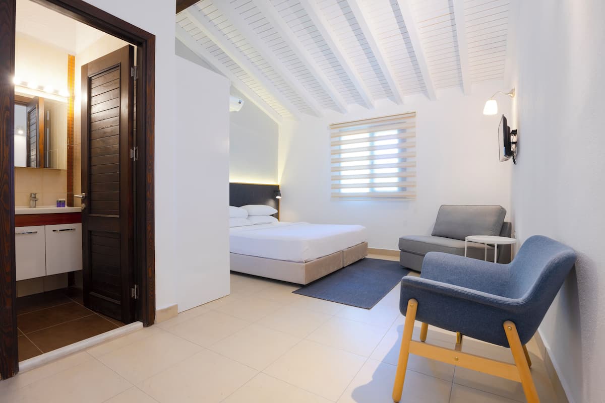 Bungalow Confort, baño privado, vistas al jardín (Large Bungalow ) | Zona de estar