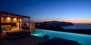 Honeymoon Villa, Private Pool, Sea View | Private pool - Ambeli Sunset Villas (Santorini)