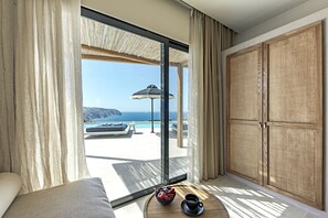 蜜月別墅, 私人泳池, 海景 | 客房景觀