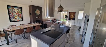 House 12 persons with heated indoor pool 7min from Cabourg