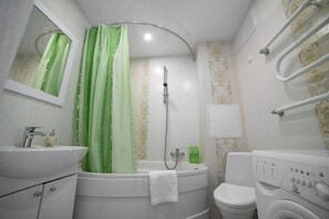 Bathroom - PaulMarie Apartments on Kozlova (Soligorsk)