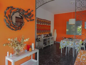 Dining - Villa close to the sea with terrace and free parking (Licinella-Torre di Paestum)