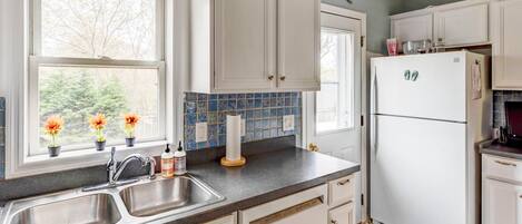 Ferienhaus, Mehrere Betten (Robeson Retreat) | Eigene Küche