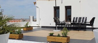 Aura is the attic with its spectacular terrace